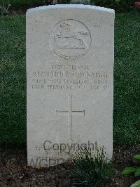 Salonika (Lembet Road) Military Cemetery - Brownrigg, Richard